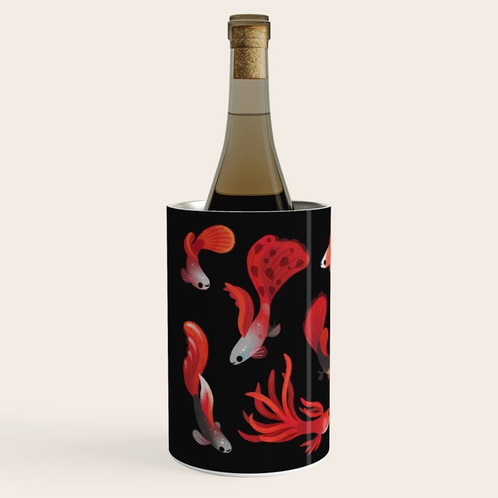 Red guppy Wine Chiller Gallery Image 2