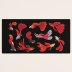 Red guppy Desk Mat Gallery Image 3
