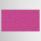Pretty in Pink Winter Snowflakes Tablecloth Gallery Image 2