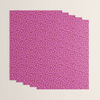 Pretty in Pink Winter Snowflakes Wrapping Paper Gallery Image 3