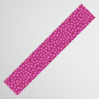 Pretty in Pink Winter Snowflakes Table Runner Gallery Image 3