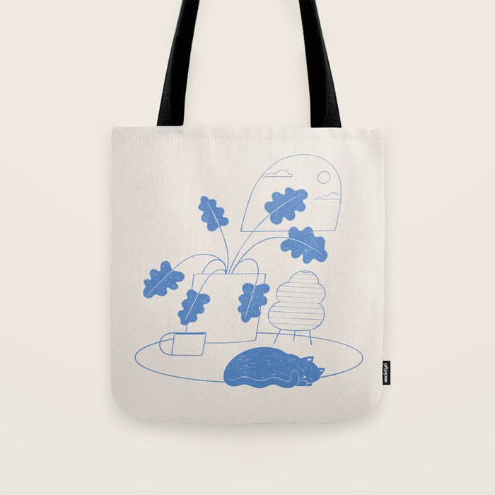 cozy nap Tote Bag Gallery Image 1
