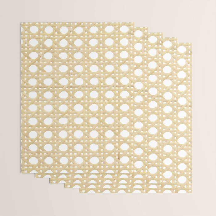 Cane Webbing Wrapping Paper Gallery Image 3