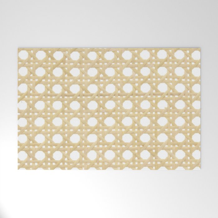 Cane Webbing Welcome Mat Gallery Image 1