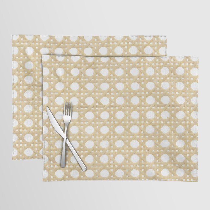 Cane Webbing Placemat Gallery Image 1