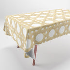 Cane Webbing Tablecloth Gallery Image 1