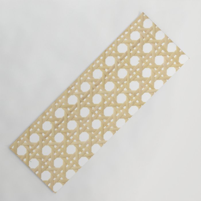 Cane Webbing Yoga Mat Gallery Image 1