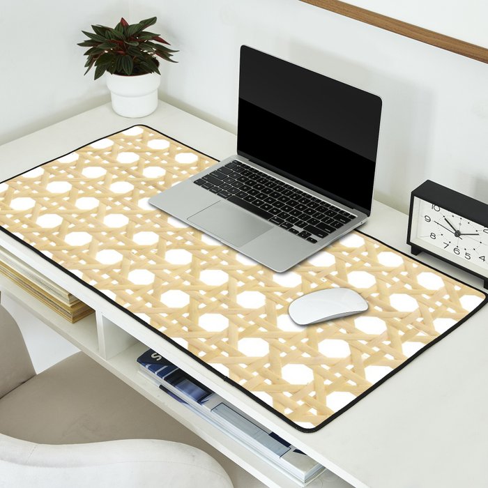 Cane Webbing Desk Mat Gallery Image 2