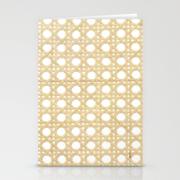 Cane Webbing Stationery Card Gallery Image 1