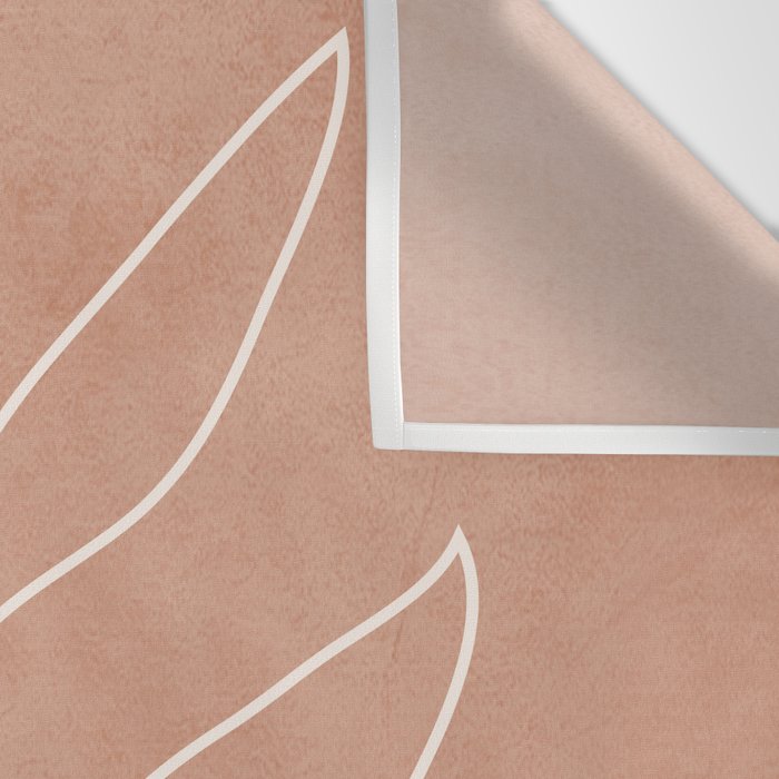 Engraved Leaf Line Wall Tapestry Gallery Image 3