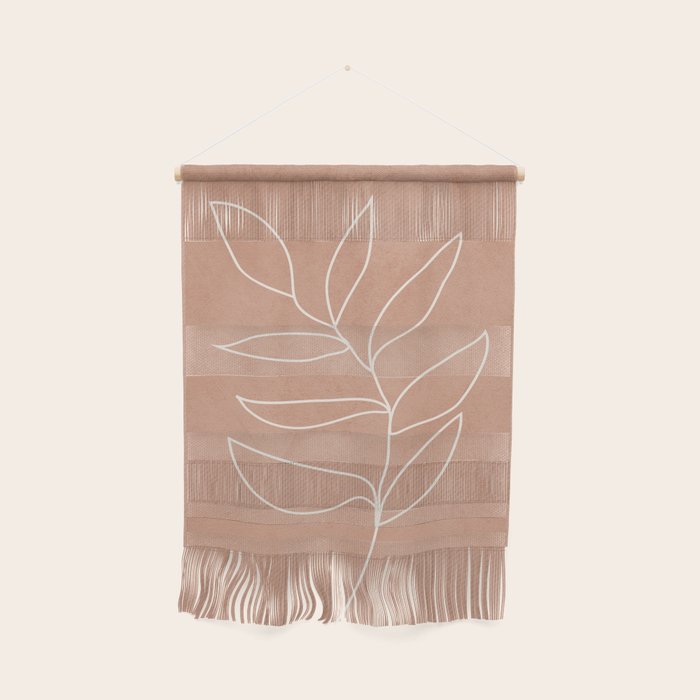 Engraved Leaf Line Wall Hanging Gallery Image 1