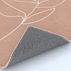 Engraved Leaf Line Rug Gallery Image 4