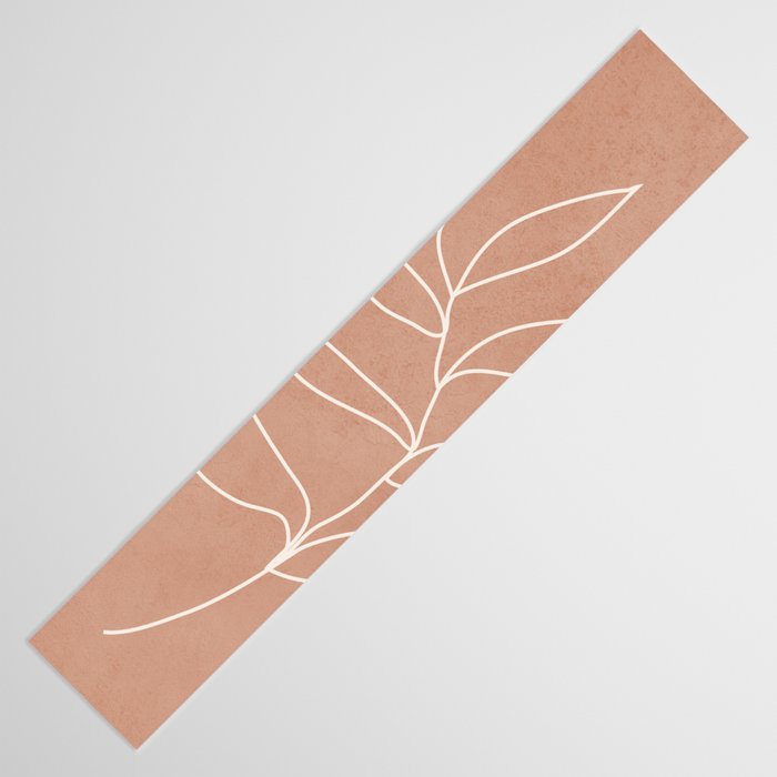 Engraved Leaf Line Table Runner Gallery Image 3