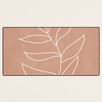 Engraved Leaf Line Desk Mat Gallery Image 3