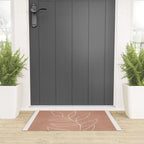 Engraved Leaf Line Welcome Mat Gallery Image 3