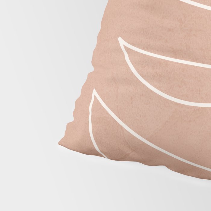 Engraved Leaf Line Pillow Sham Gallery Image 4