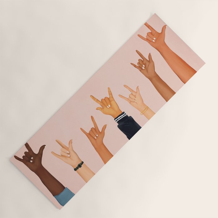 Rock On Yoga Mat Gallery Image 1