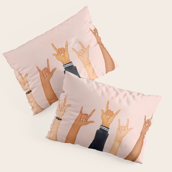 Rock On Pillow Sham Gallery Image 3