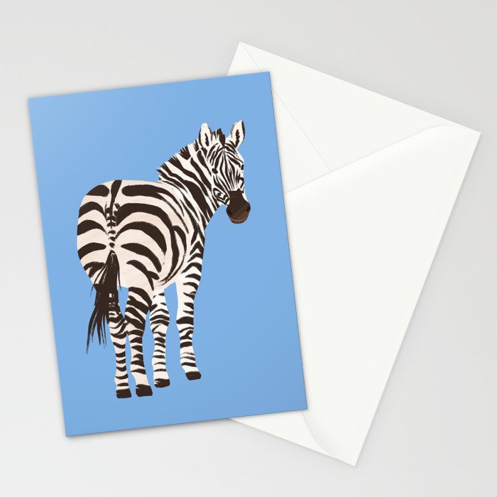 Zebra Stationery Card Gallery Image 2