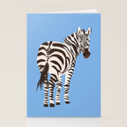 Zebra Stationery Card Gallery Image 2
