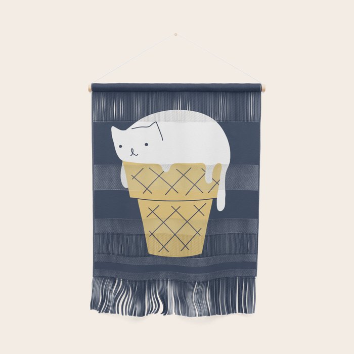 Meowlting kitty 1 Wall Hanging Gallery Image 1