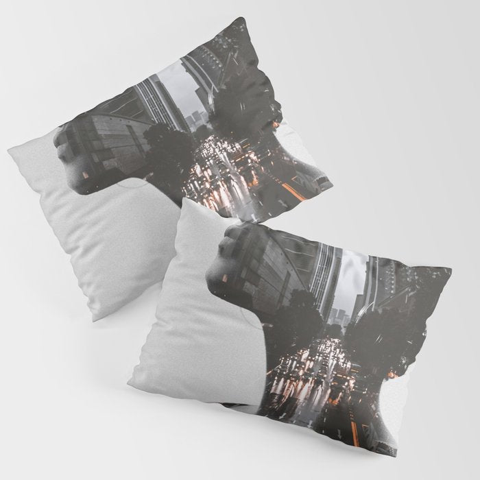 City 2 Pillow Sham Gallery Image 1