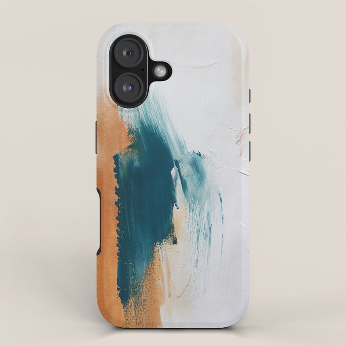 Abstract Oil Painting No.25 iPhone Case Gallery Image 1