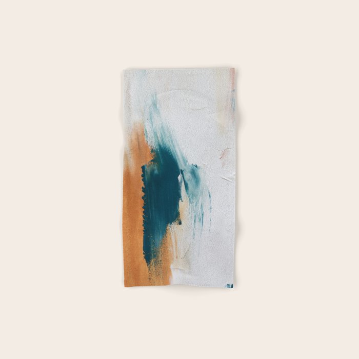 Abstract Oil Painting No.25 Bath Towel Gallery Image 1