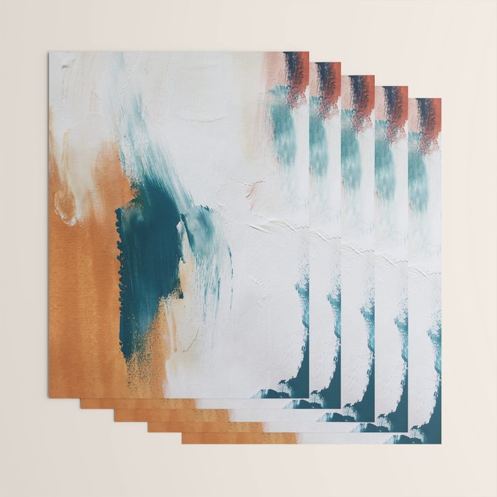 Abstract Oil Painting No.25 Wrapping Paper Gallery Image 3
