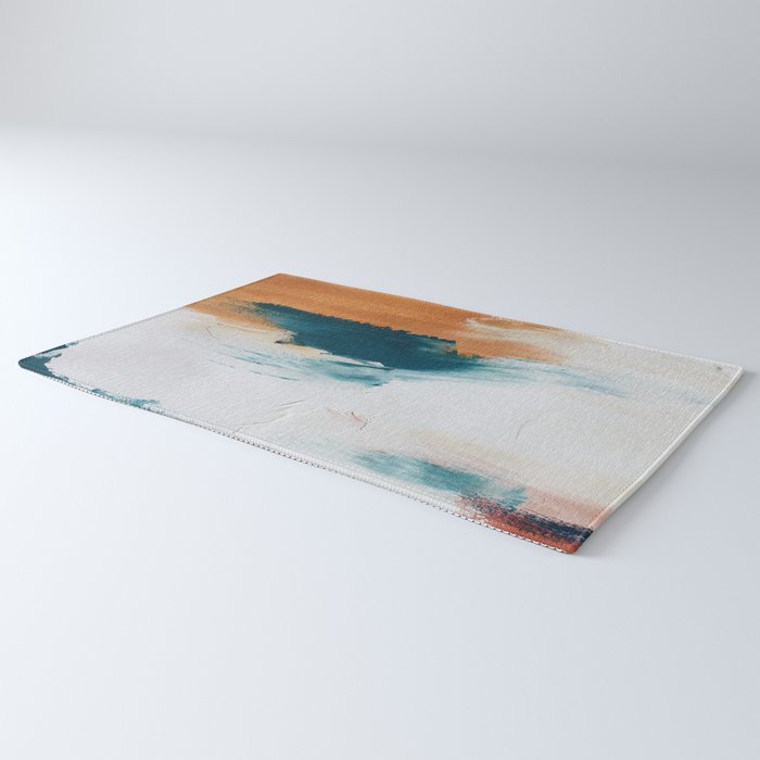 Abstract Oil Painting No.25 Rug Gallery Image 3