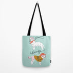 Howdy Western Cowboy Dogs Tote Bag Gallery Image 2