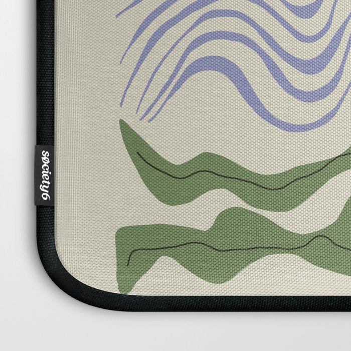 Dropping leaf plant  Laptop Sleeve Gallery Image 3