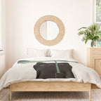 Cat and Plant 16 Duvet Cover Gallery Image 3