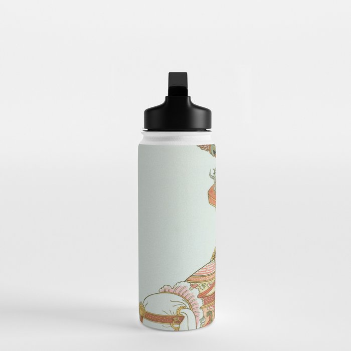 Mechanical Elephant with Festival Barge and Korean Musicians by Komatsuya Hyakki Water Bottle Gallery Image 3