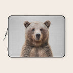 Grizzly Bear - Colorful Laptop Sleeve Gallery Image 1