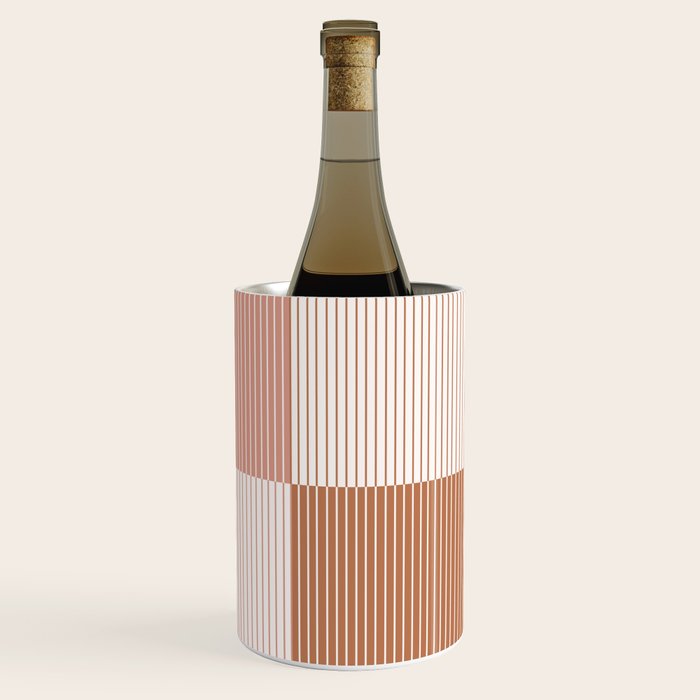 Color Block Line Pattern V Wine Chiller Gallery Image 3