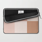 Color Block Line Pattern V Laptop Sleeve Gallery Image 2
