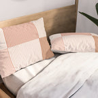 Color Block Line Pattern V Pillow Sham Gallery Image 2