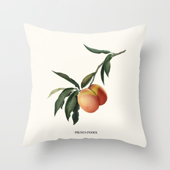 Beach Peach Throw Pillow Gallery Image 6