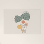 Cat and Plant 36 Welcome Mat Gallery Image 1