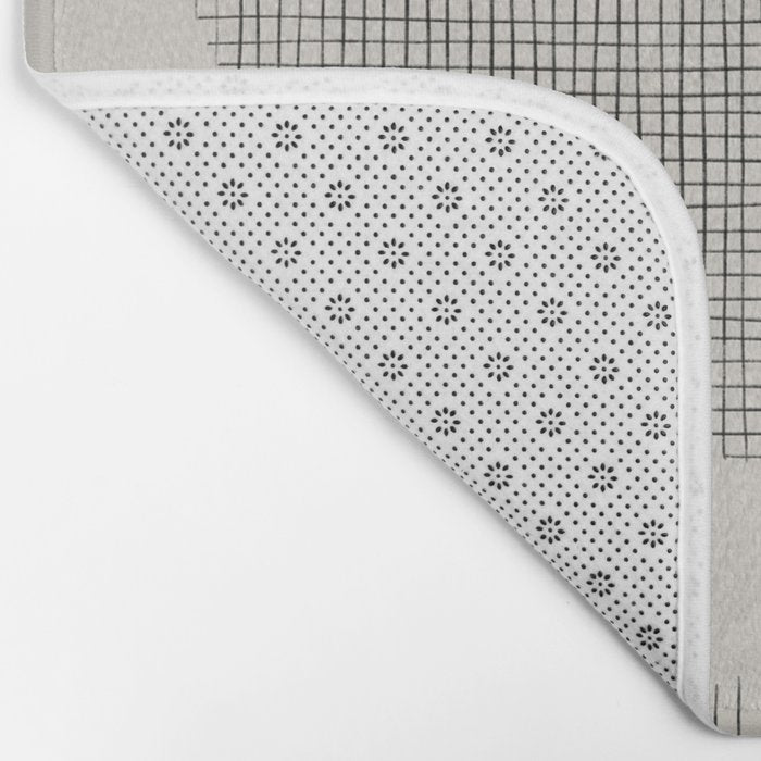 Geometric Composition III Bath Mat Gallery Image 2