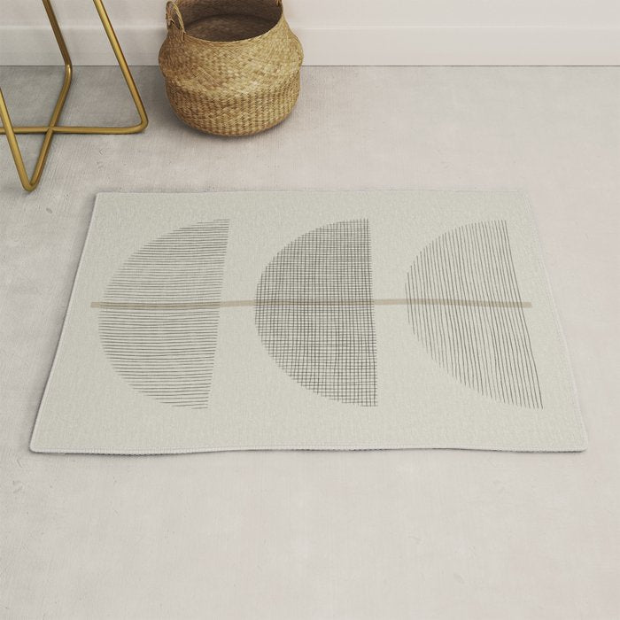 Geometric Composition III Rug Gallery Image 1