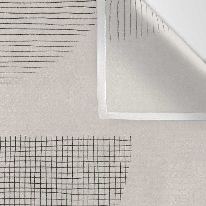 Geometric Composition III Wall Tapestry Gallery Image 3