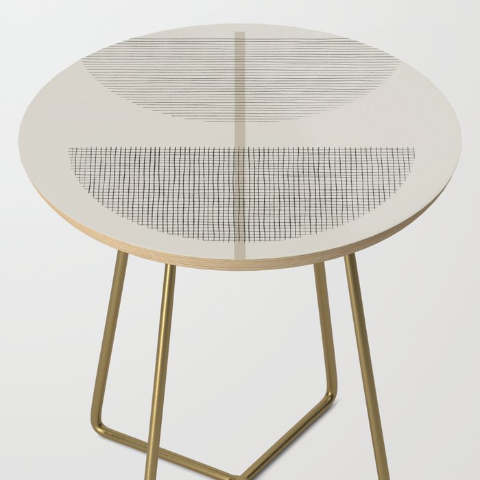 Geometric Composition III Side Table Gallery Image 2