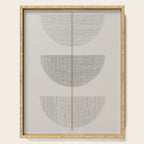 Geometric Composition III Serving Tray Gallery Image 1