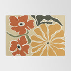 Bold Garden from 70s Rug Gallery Image 2