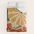 Bold Garden from 70s Duvet Cover Gallery Image 6