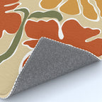 Bold Garden from 70s Rug Gallery Image 4