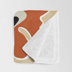 Bold Garden from 70s Throw Blanket Gallery Image 3