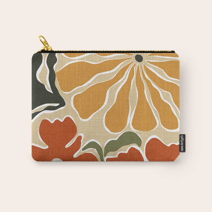 Bold Garden from 70s Carry All Pouch Gallery Image 1
